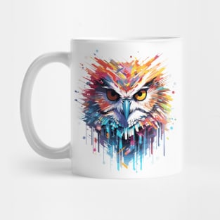 Owl Bird Animal Nature Freedom Wildlife Wonder Abstract Mug